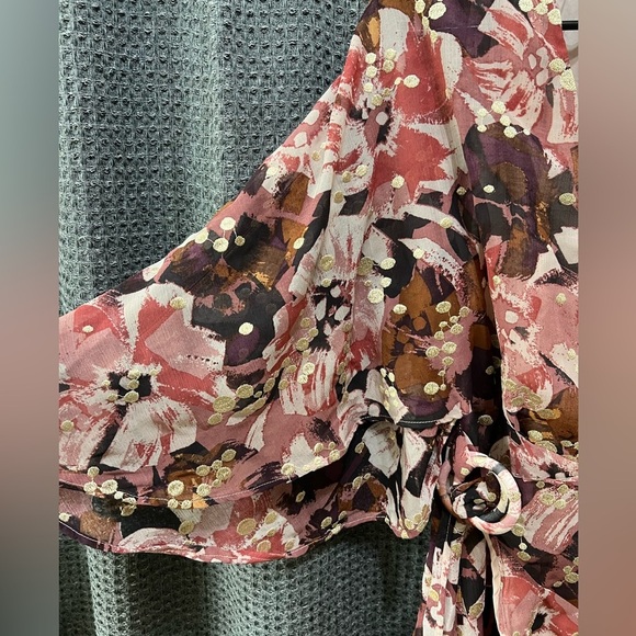 BTFL-Life Wrap Dress - Picture 3 of 5